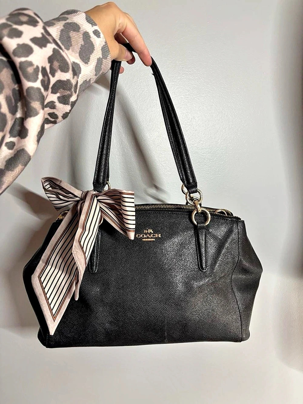 Coach Y2K Christie Mini Black Shoulder Bag